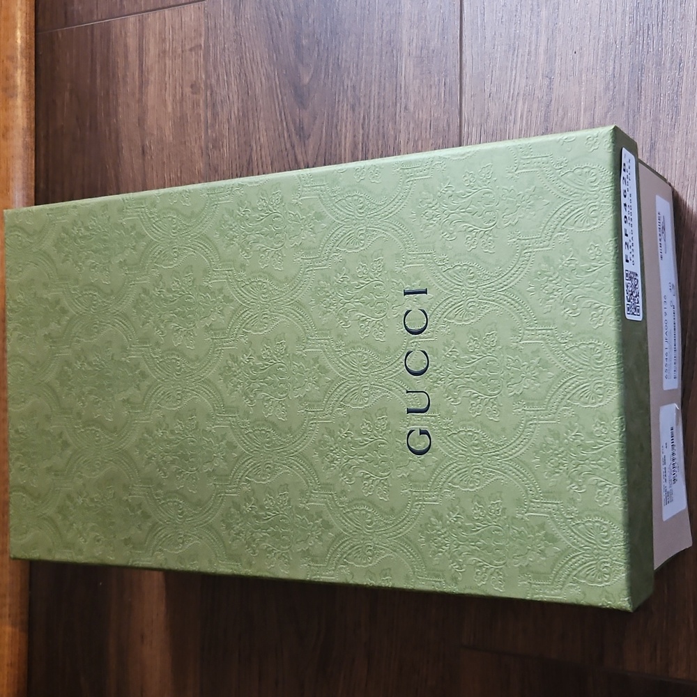 GUCCI SLIDES INTERLOCKING G ORANGE SIZE EU 40 - Picture 7 of 15